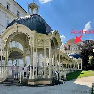 Huge Two Floor On The Park Colonnade With Free Parking For One Car, 160 Sqm Karlsbad